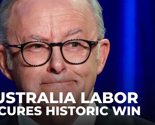 Australia election Albanese claims historic re-election win for Labor