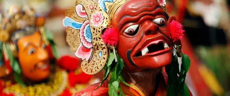Art and culture are closely linked in the Indonesian island of Bali, but the absence of the tourists who buy their work has hurt artists [File: Made Nagi/EPA]